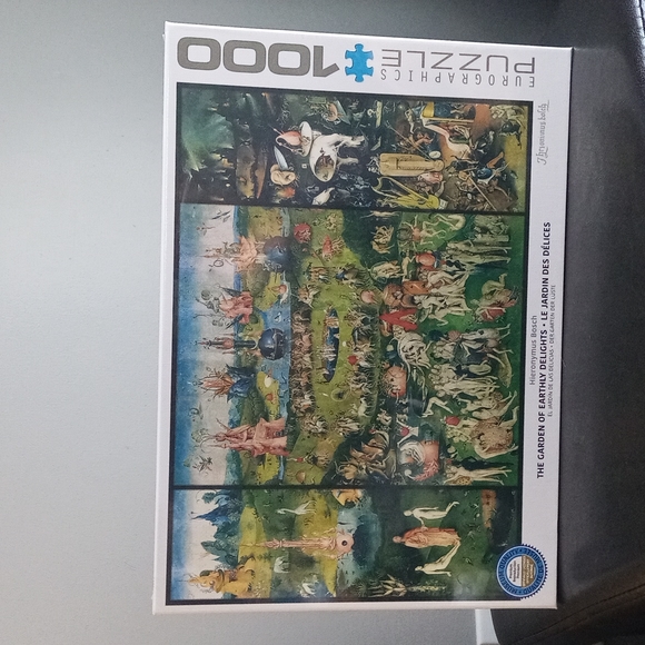 Eurographics Other - Eurographics "Garden of Earthly Delights" by Bosch 1000 Piece Puzzle